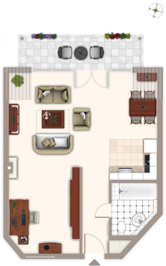 Arkonablick 33 Meerblick Premium Loft Villa Breege Kültér fotó